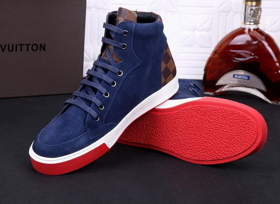 LV High-Top Fashion Men Shoes--058